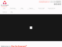 Tablet Screenshot of fixprogram.com